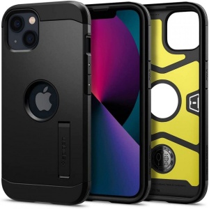Husa Iphone 13 -Spigen Tough Armor - Black