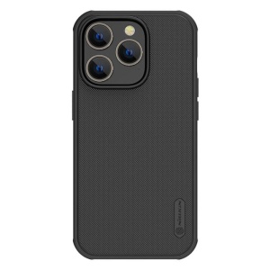 Husa iPhone 14 Pro Max-Nillkin Super Frosted Shield Case Neagra