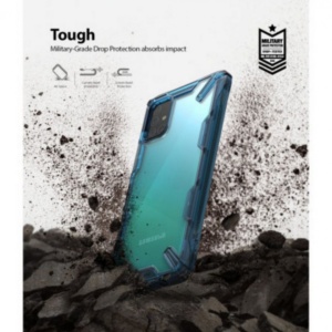 Husa Samsung Galaxy A51- Ringke Fusion X- Space Blue