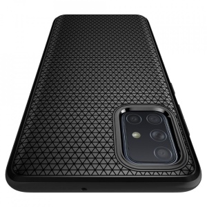 Husa Samsung Galaxy A51 -Spigen Liquid Air- Negru mat