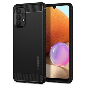 Husa Samsung Galaxy A72 4G/ 5G - Spigen Rugged Armor -Neagra