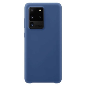 Husa Samsung Galaxy S20 Ultra- Silicone Case -Albastra