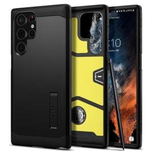 Husa Samsung Galaxy S22 Ultra -Spigen Tough Armor -Black