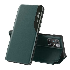 Husa Xiaomi Redmi 10 -Eco Leather View Case-Dark Green