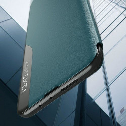 Husa Xiaomi Redmi Note 10/10s -Eco Leather View Case-Dark Green