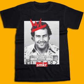 Tricou "Pablo Escobar" + album gratuit „Rapstar”