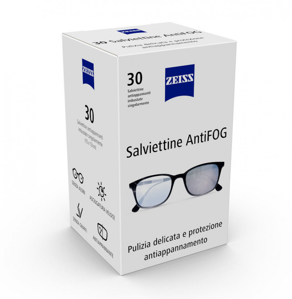 Salviettine AntiFOG (Pacco da 30)