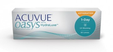 1 Day Acuvue Oasys With Hydraluxe For Astigmatism (30 Lenti)