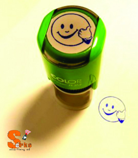 #Stampila SMILEY FACE
