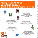 #Stampila (Parafa) Asistent Social