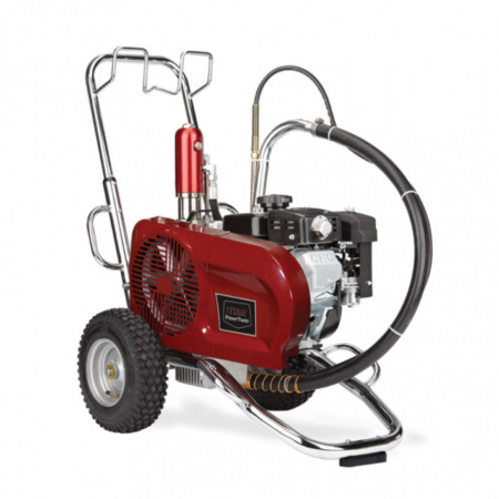 Pompa zugravit TITAN PowrTwin 4900 Plus E pompa airless vopsit/gletuit, debit material 4.8 l/min.