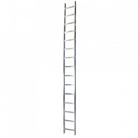 STR115 Scara simpla 15 trepte, 4.13 m aluminiu