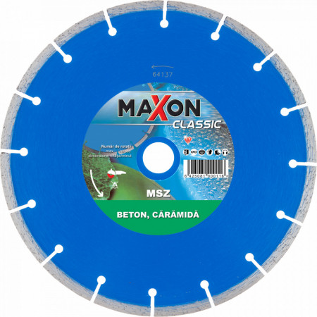 Disc diamantat segmentat MAXON MSZ115C