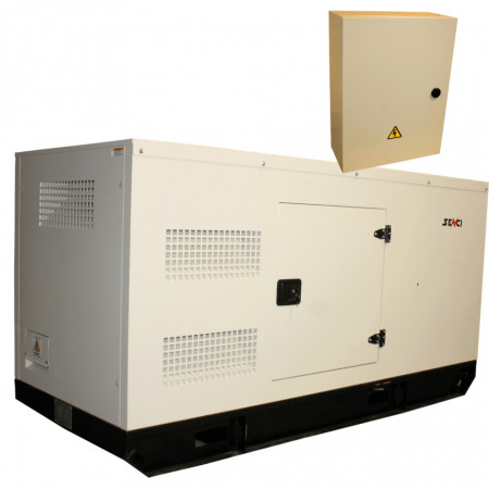 Generator stationar insonorizat SENCI SCDE 97YS-ATS, 97 kVA, 400V, AVR, motor Diesel