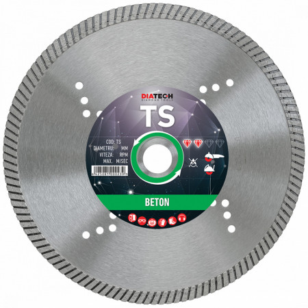 Disc diamantat turbo TS250