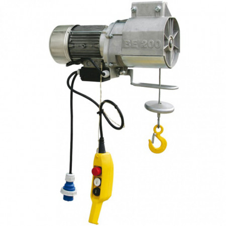 Electropalan IMER BE 200, sarcina maxima 200 kg, inaltime maxima 25 m, motor 230V, 0.75 kW
