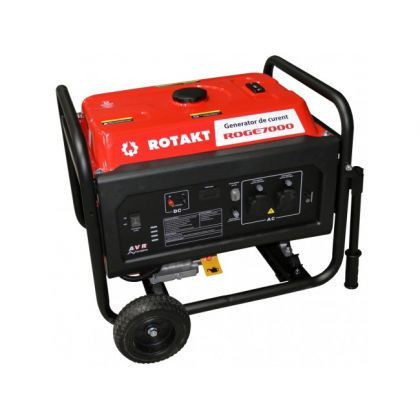 Generator de curent pe benzina ROTAKT ROGE7000, 6.8 kW, benzina