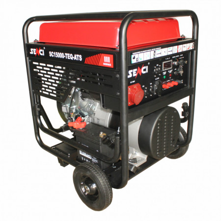 Generator SC-18000E-ATS, Putere max. 17 kW, 230V, AVR, motor benzina