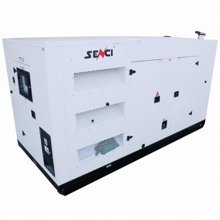 Generator stationar insonorizat SENCI SCDE 312YCS-ATS, 312 kVA, 400V, AVR, motor Diesel