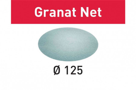Hartie de slefuit reticular Festool STF D125 P320 GR NET/50 Granat Net