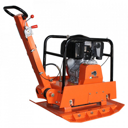 Placa compactoare reversibila BISONTE PCR 255-LK, 38 kN, motor Lombardini, diesel 7.5 cp, greutate 300 kg, reversibila