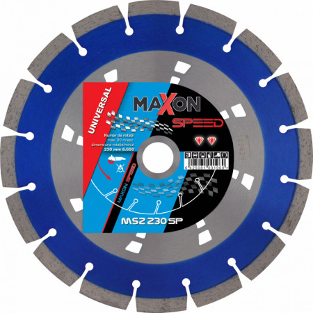 Disc diamantat segmentat MAXON SPEED MSZ230SP