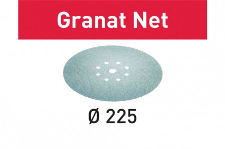 Hartie de slefuit reticular Festool STF D225 P320 GR NET/25 Granat Net
