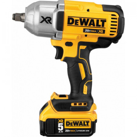 DCF899HP2 Masina de insurubat cu impact motor fara perii 18V 5Ah + 2 acumulatori + incarcator + valiza