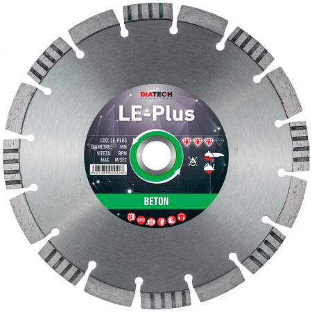 Disc diamantat segmentat LE-Plus 125