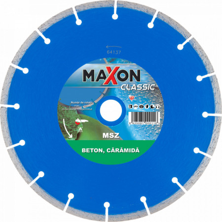 Disc diamantat segmentat MAXON MSZ230C