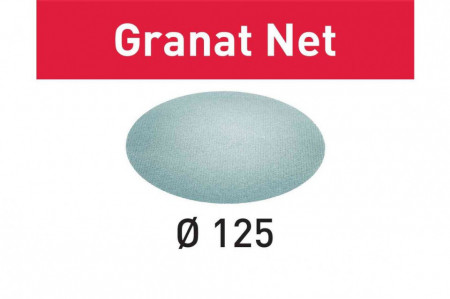 Hartie de slefuit reticular Festool STF D125 P120 GR NET/50 Granat Net
