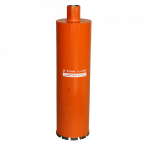 Bisonte Carota diamantata 120×400 mm, prindere 1 ¼” UNC