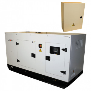 Generator stationar insonorizaT SENCI SCDE 55YS-ATS, 55 kVA, 400V, AVR, motor Diesel