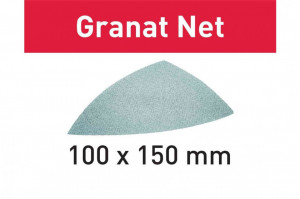 Hartie de slefuit reticular Festool STF DELTA P80 GR NET/50 Granat Net