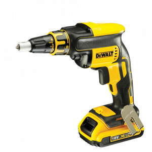 Masina de insurubat in gips-carton cu 2 acumulatori DeWALT DCF620P2K, motor fara perii, acumulatori LiIon XR 5.0 Ah