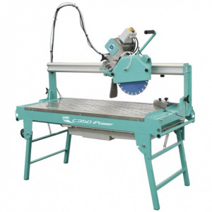 Masina de taiat gresie/faianta IMER C350 iPower, disc 350 mm, l. taiere 1200 mm, motor 230V, 2.5 kW