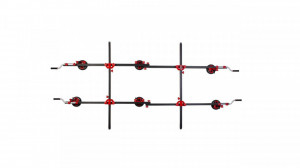 Sistem de transport HEAVY DUTY cu ventuze cu vacuum pt. placi mari, 320cm, 140kg, Slab Trans Heavy Duty - RUBI-18936