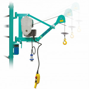 Electropalan IMER AIRONE 200N, sarcina maxima 200 kg, inaltime maxima 30 m, motor 230V, 0.75 kW
