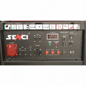 Generator SC-18000TE - EVO, Putere max. 17 kW, 400V, AVR, motor benzina