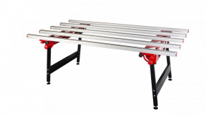Masa de lucru pt. placi ceramice de dimensiuni mari, 180cm, 250kg - RUBI-18935