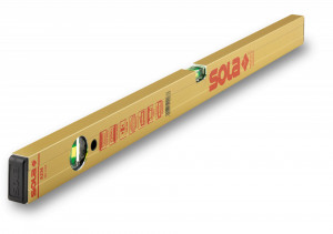 Nivelă cu bula ( Boloboc ) cu profil tubular, 30cm AZM 30 - Sola-01820301