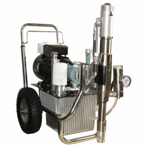 Bisonte Pompa airless hidraulica PAZ-9800e debit 10 l/min. motor 3,75 kW