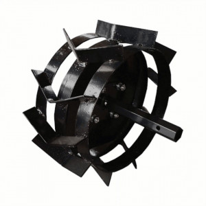 Bisonte Roata metalica 4.00-8 include tub hexagonal Ø23mm