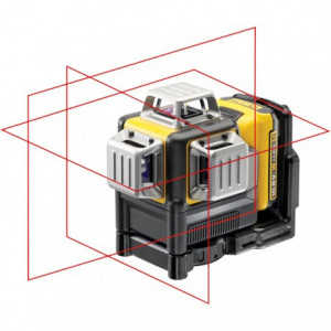 DCE089D1R Nivela laser DeWalt in cruce 3 raze 10.8V