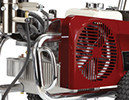 Pompa cu piston hidraulic TITAN PowrTwin 6900 DI Plus E, pompa airless vopsit/gletuit debit material 6.6 l/min.