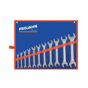 Set de chei fixe duble PROJAHN metrice 6-32 mm 11 buc/set in husa