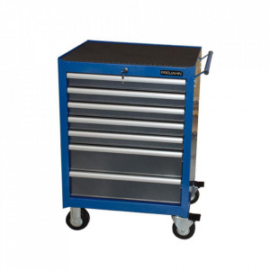 Carucior pentru scule SuperBlue - dotat cu 7 sertare 320 piese