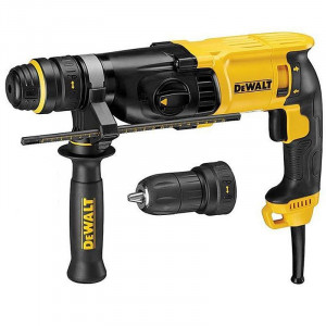 Ciocan rotopercutor DeWALT D25134K-QS SDS-PLUS cu doua mandrine
