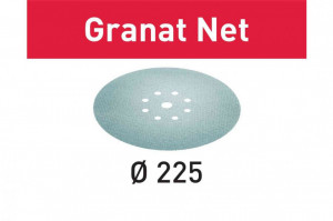 Hartie de slefuit reticular Festool STF D225 P150 GR NET/25 Granat Net