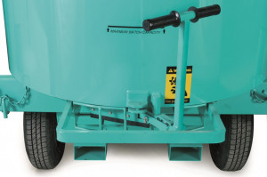 Malaxor planetar IMER Mix 750, capacitate 750 l, diametru cuva 1300 mm, motor 400V, 4 kW